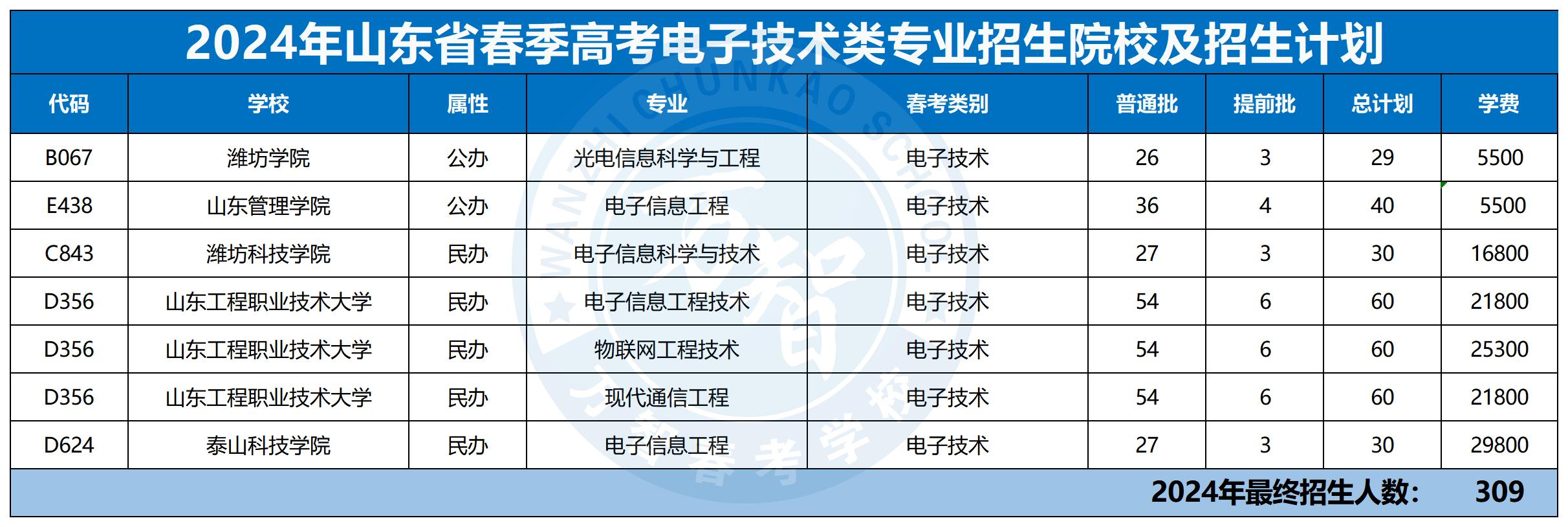 2024年30個專業(yè)本科招生計劃最新_電子技術(shù)類